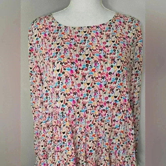 NWT Jane and Delancy Flowy Floral Bohemian Top - Picture 5 of 10